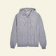 CASHMERE 2-PLY HOODED SWEATER CLOUD GREY